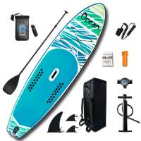 Cheap Inflatable Stand Up Paddle Board Inflatable Soft Board Surfing DWF surf board