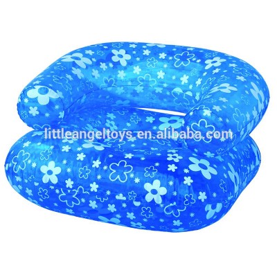 PVC inflatable baby kids chair sofa and ottoman