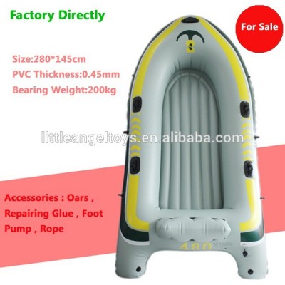 Wholesale Inflatable Four Person Fishing Boat Set for sale