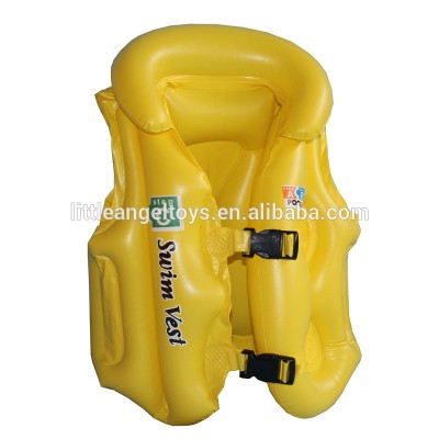 PVC Inflatable Swim Vest For Kid Age From 3-6 Years